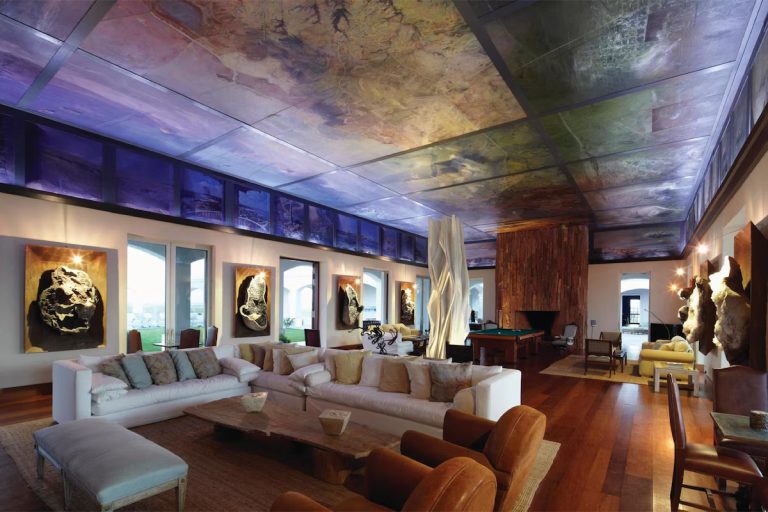 sala de estar en el lobby